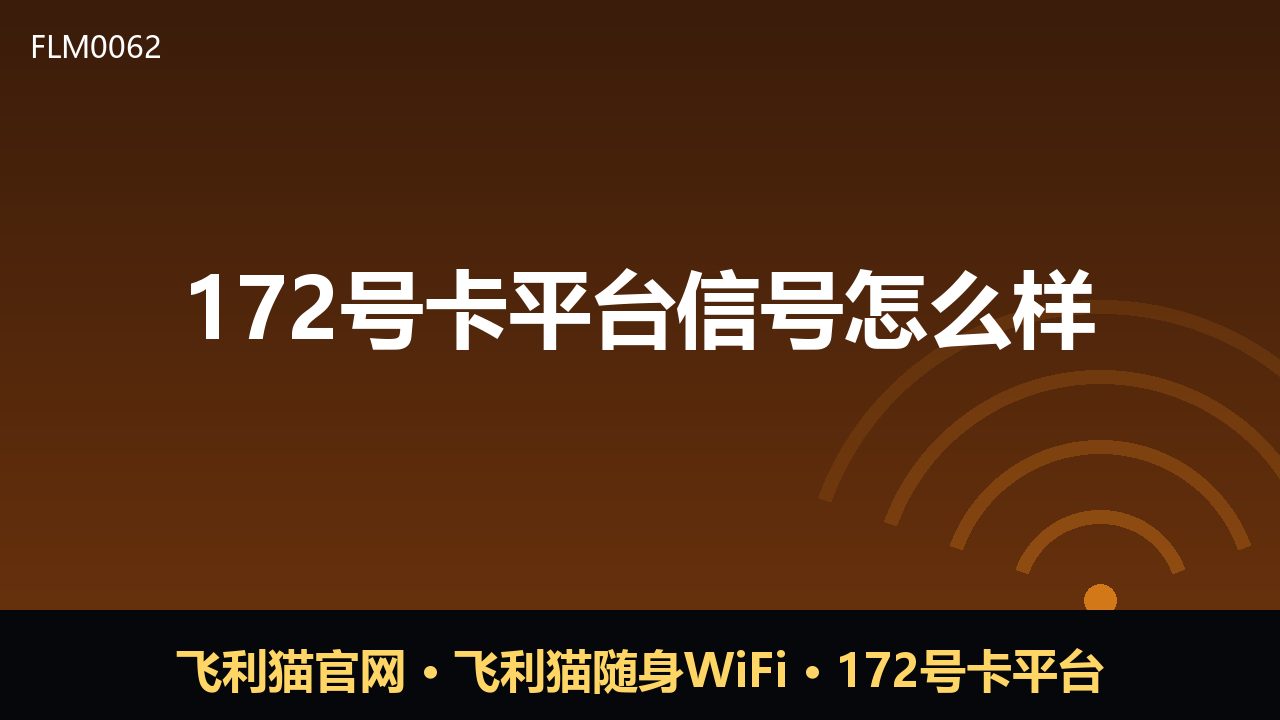 172号卡平台信号实测：真实表现与使用建议