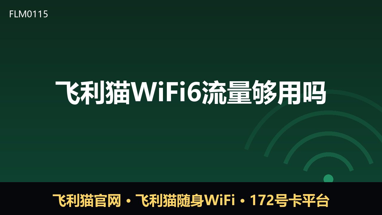 飞利猫WiFi6流量够用吗？一文看懂真实用量